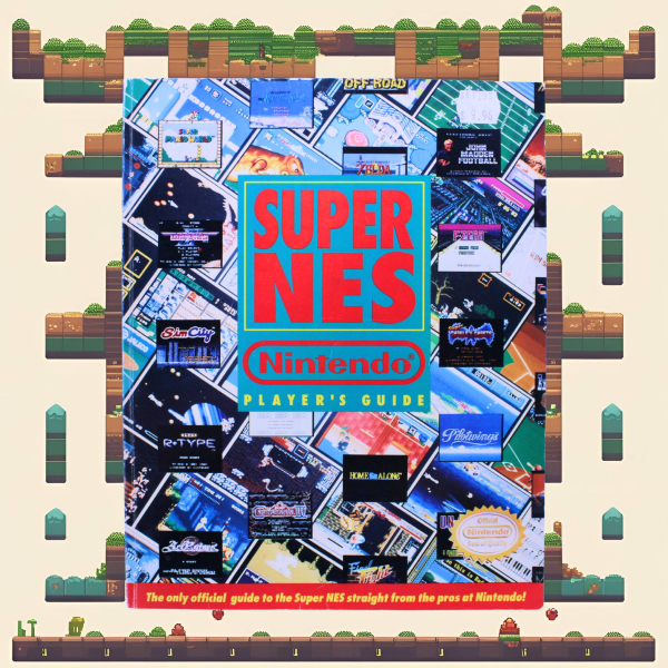 Super NES Nintendo Player’s Guide (1992) | Offizielles Buch mit Tipps & Tricks | Hoppla Stuff